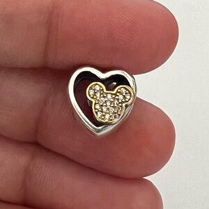 Limited Edition PANDORA Disney Mickey & Minnie Love Icon Charm